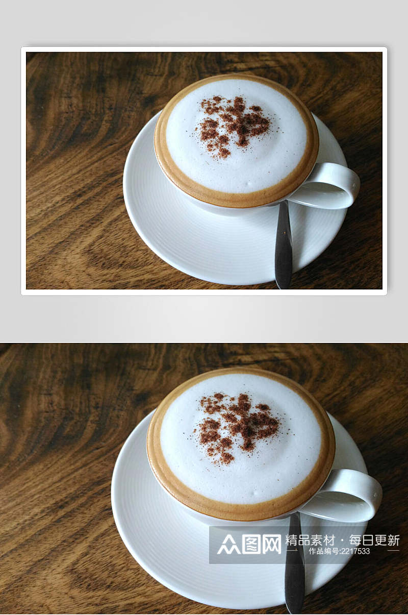 木纹底咖啡餐饮食品图片素材
