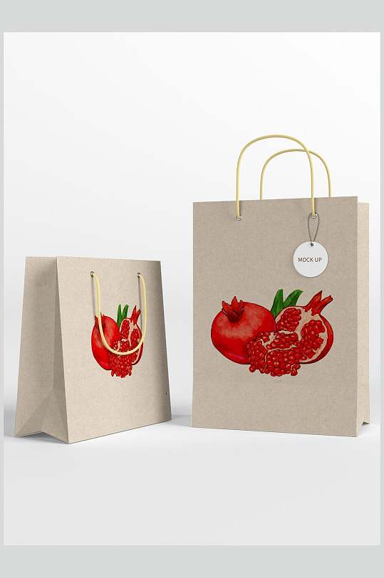 简约精美食品包装样机