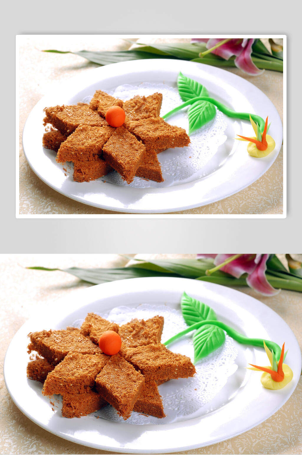 小吃一品蛋酥食物图片素材