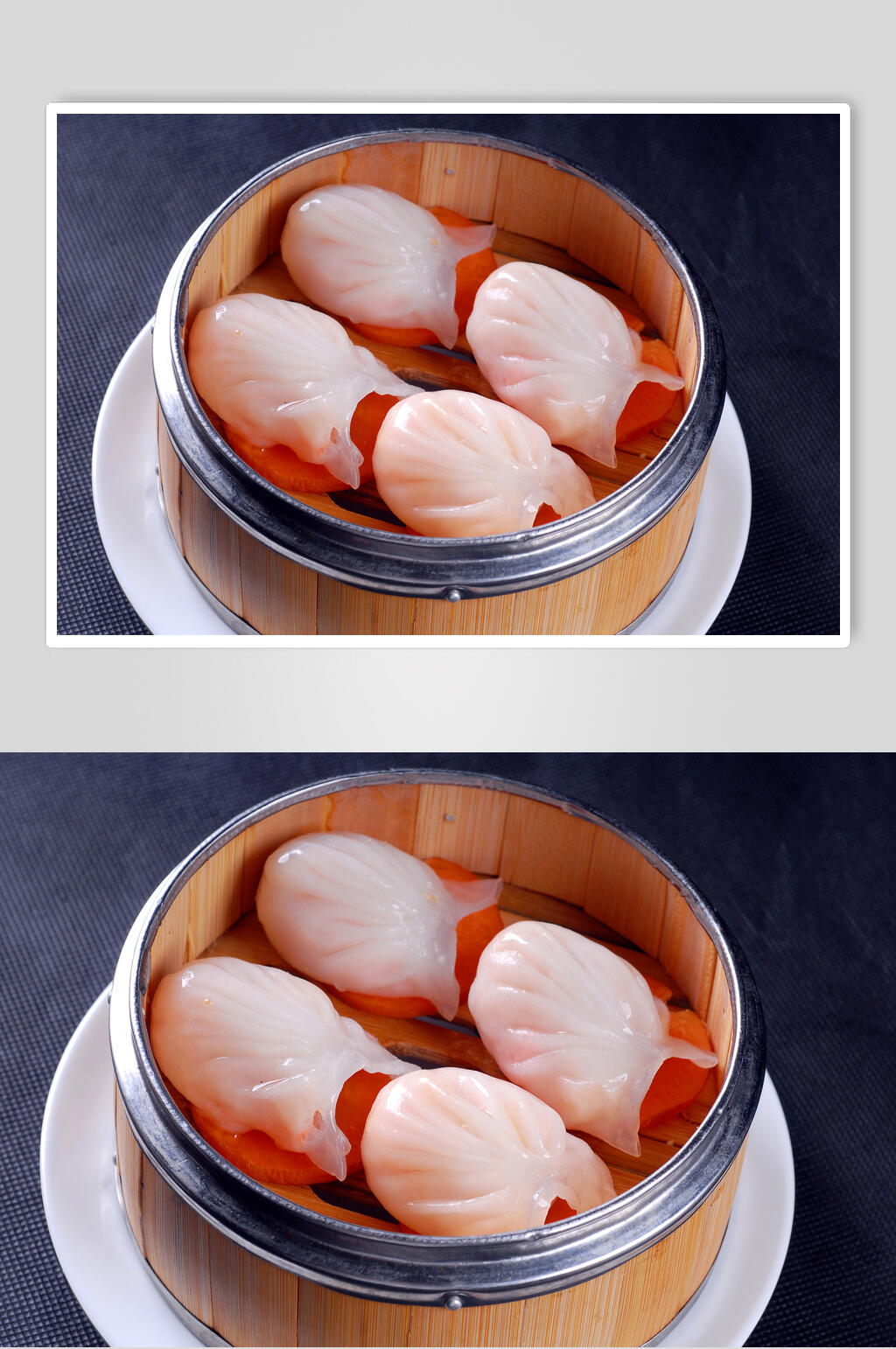 点心贡品虾饺皇摄影图片素材