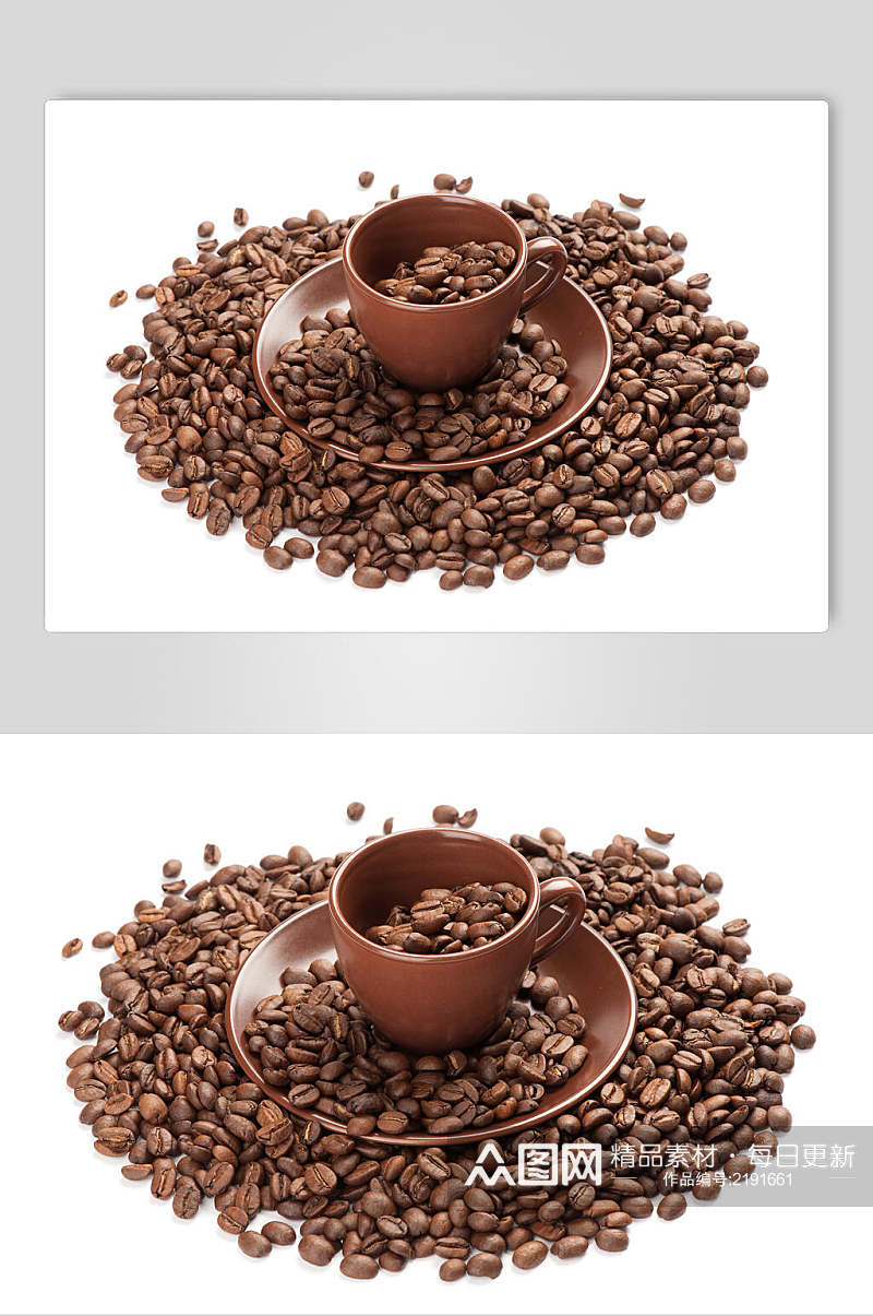 时尚精选咖啡豆咖啡海报食品摄影图片素材