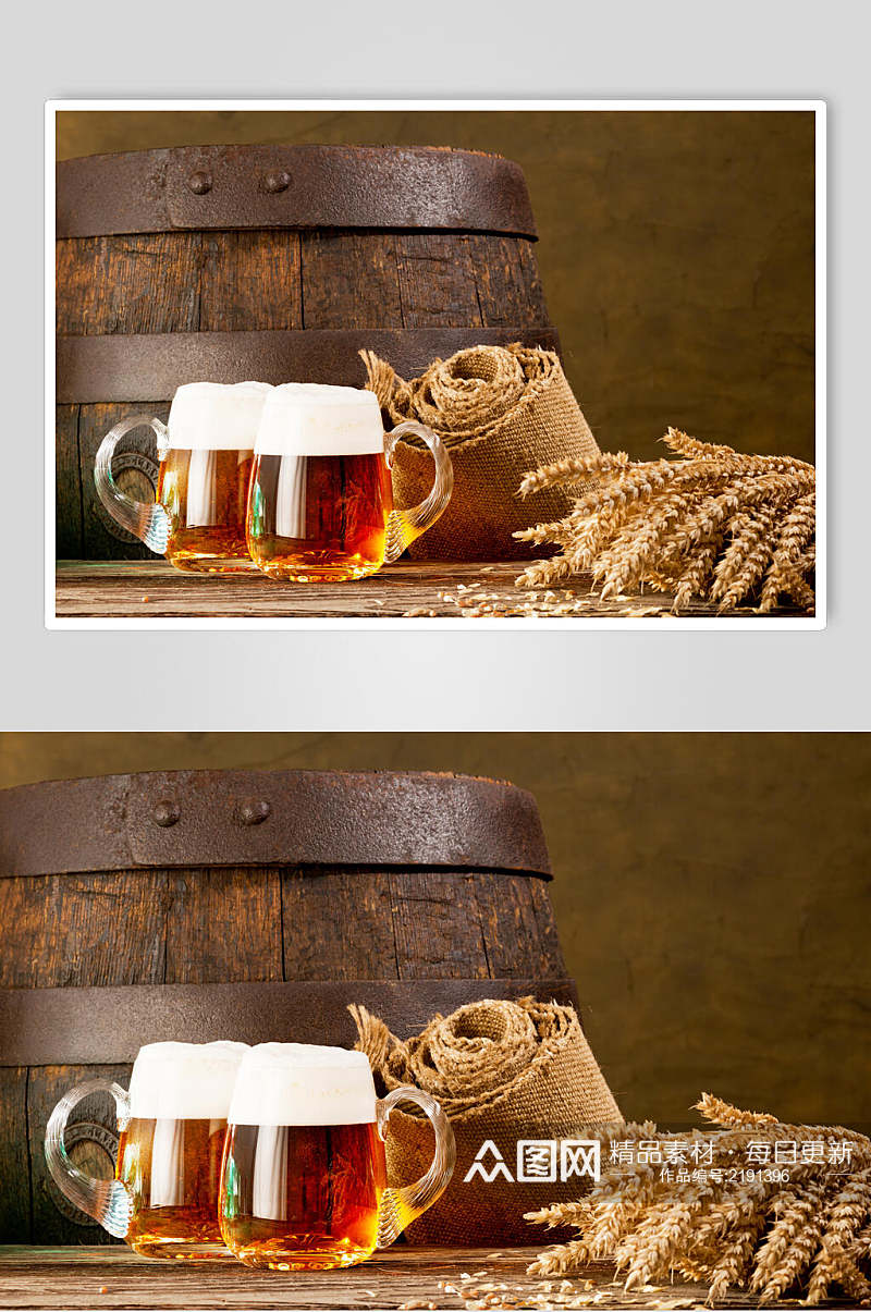 精酿啤酒饮料冷饮食物高清图片素材