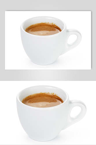白底咖啡海报食品摄影图片