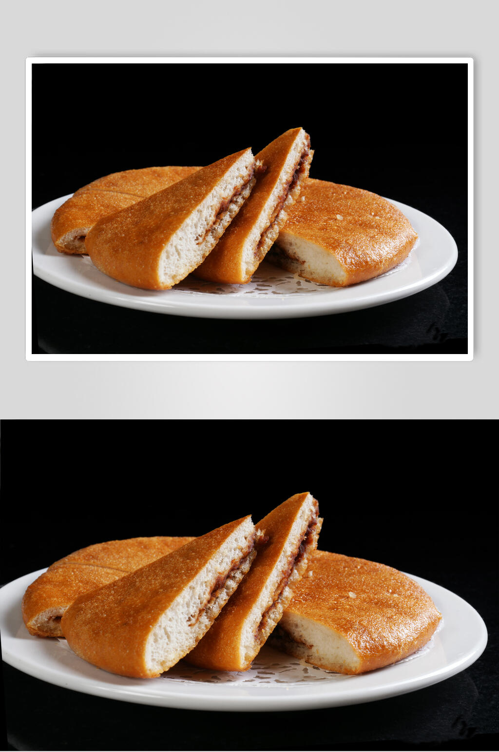 小吃黄金大饼美食高清图片素材