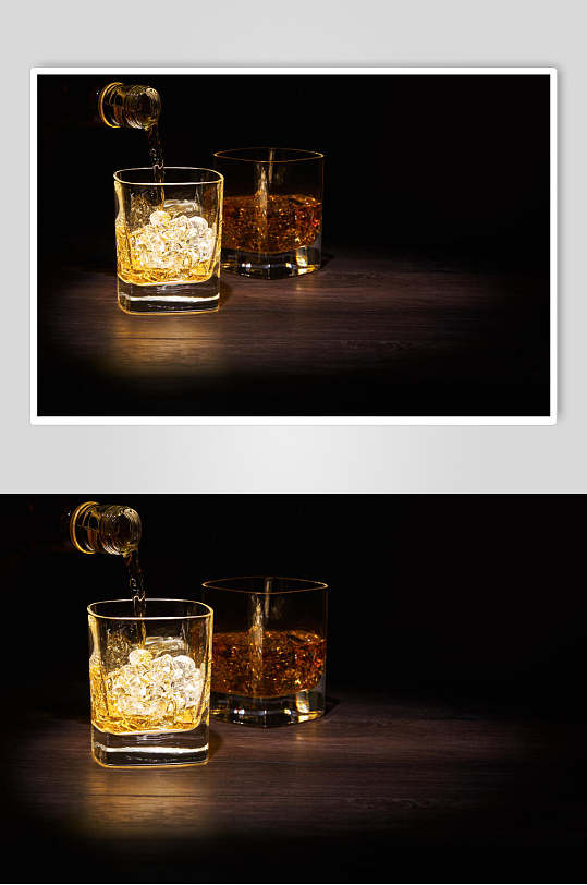 黑金酒水饮料冷饮食物摄影图片