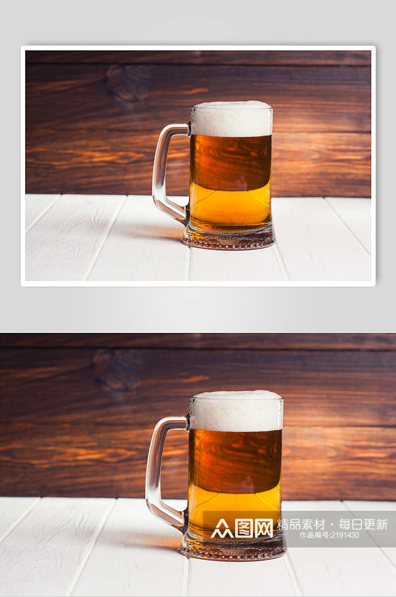 精酿美味啤酒饮料冷饮食物高清图片素材