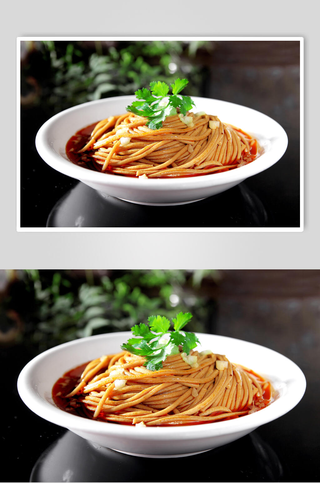 月君丝荞面美食图片素材