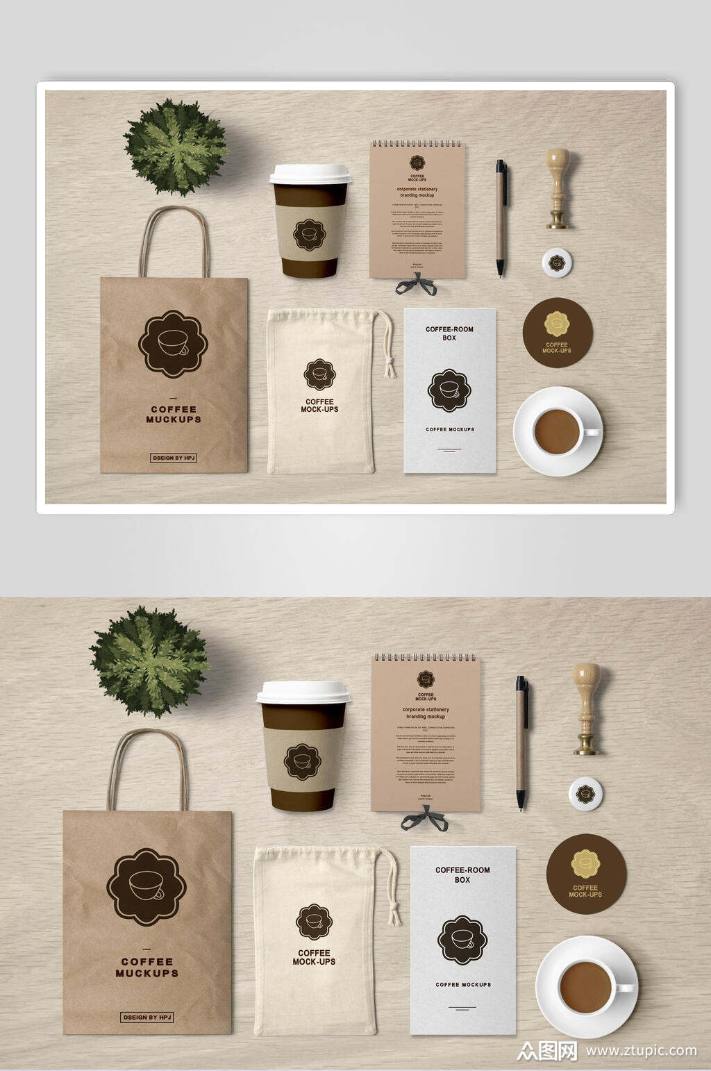 时尚精致品牌旅行整体vi样机模板下载-编号2189591-众图网