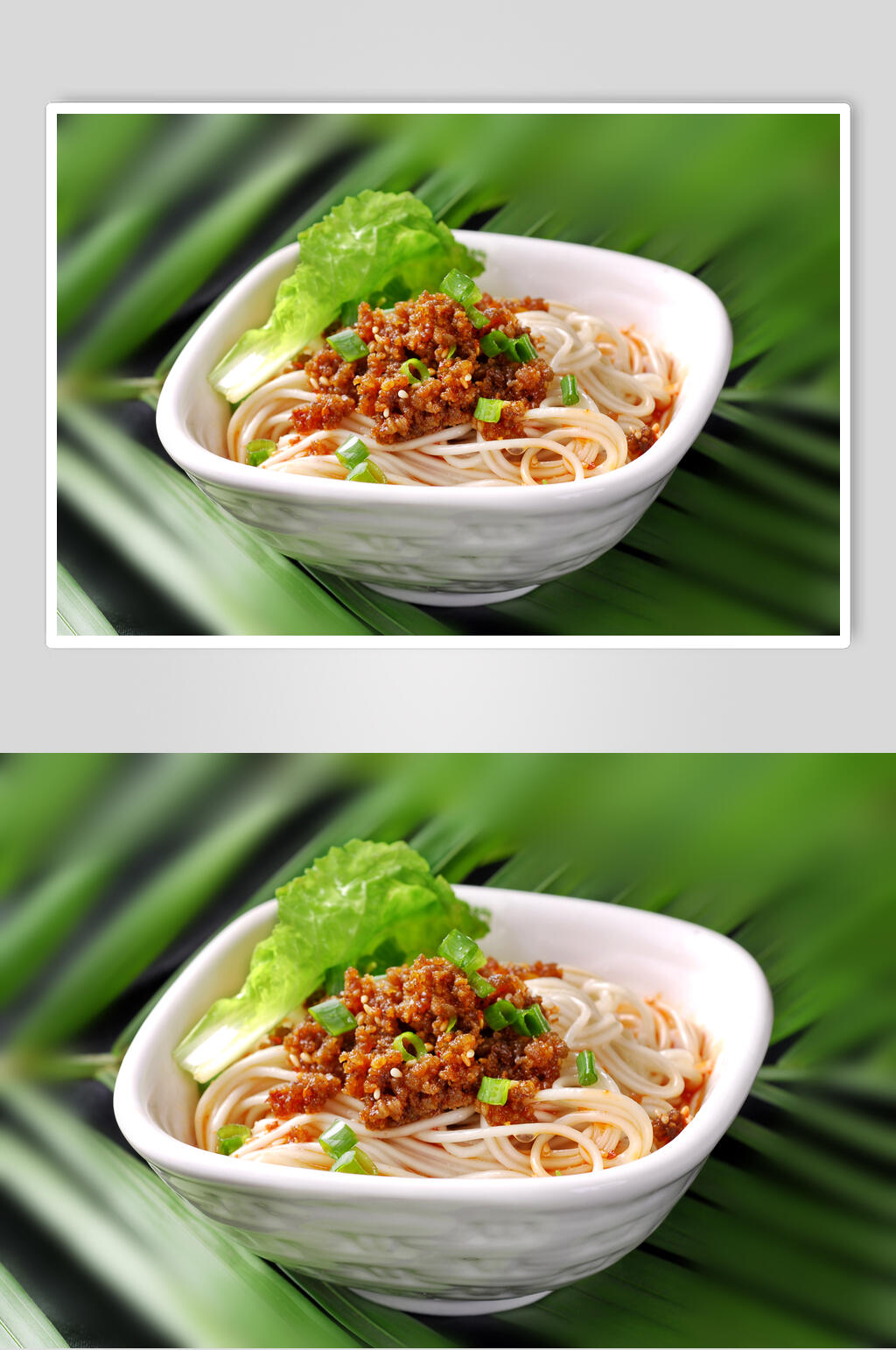 正宗美味小吃担担面美食图片素材