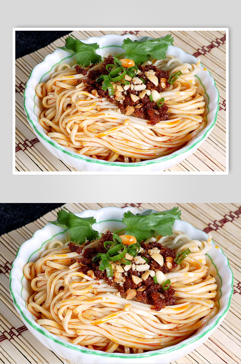 小吃担担面清汤面美食图片素材