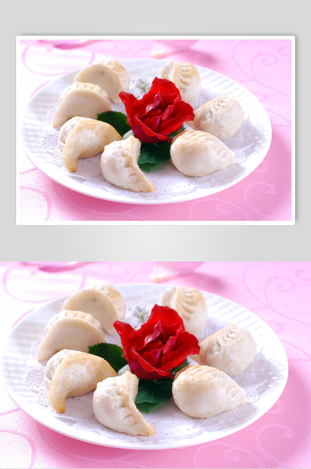 小吃金牌煎饺食品高清图片素材