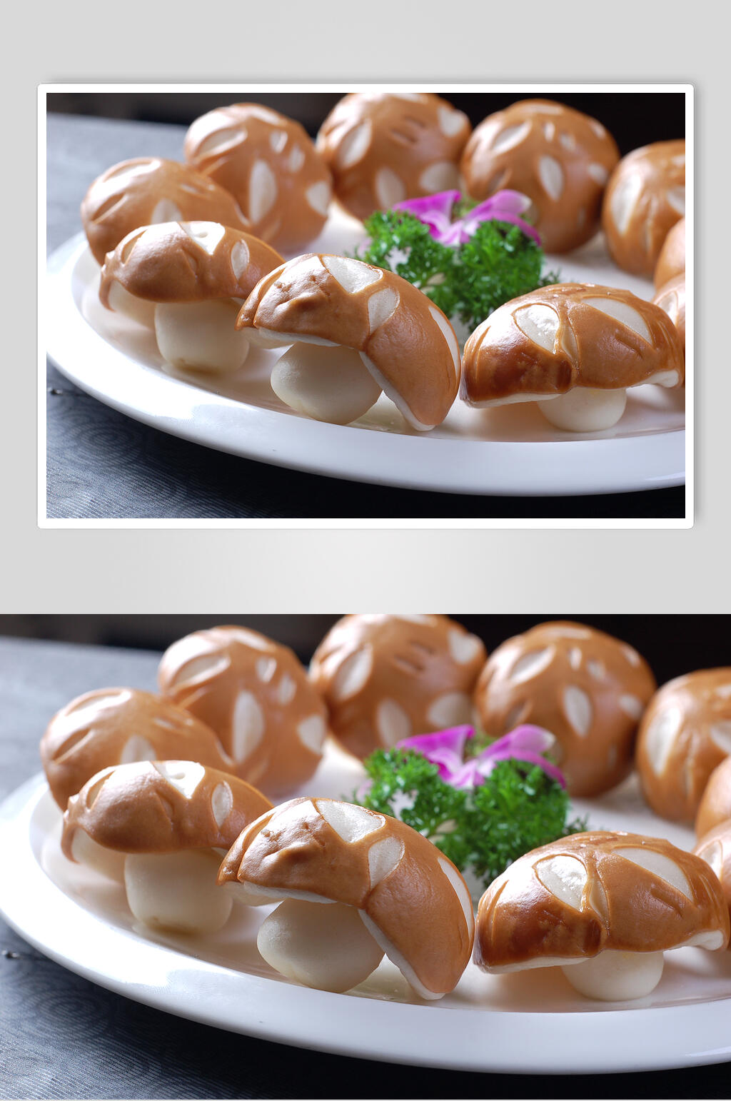 小吃香菇包食物图片素材