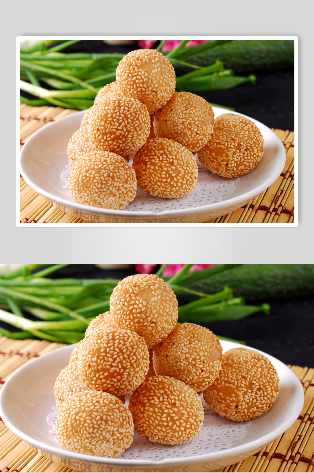 小吃麻元食品高清图片素材