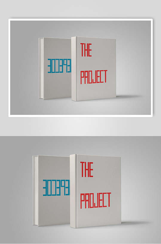 大气极简科学书籍封面样机