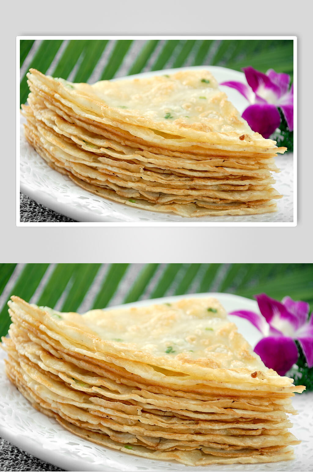 葱油饼美食高清图片素材