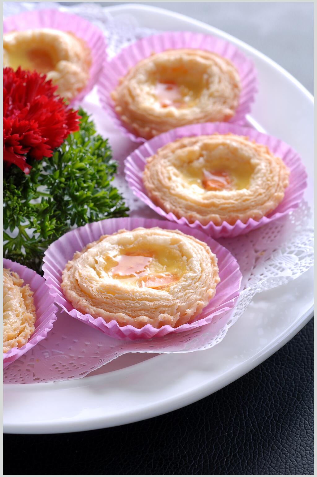 小吃蛋挞食品高清图片素材