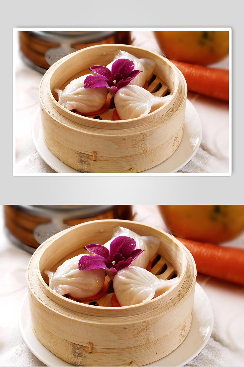 点心极品虾饺皇摄影图片素材