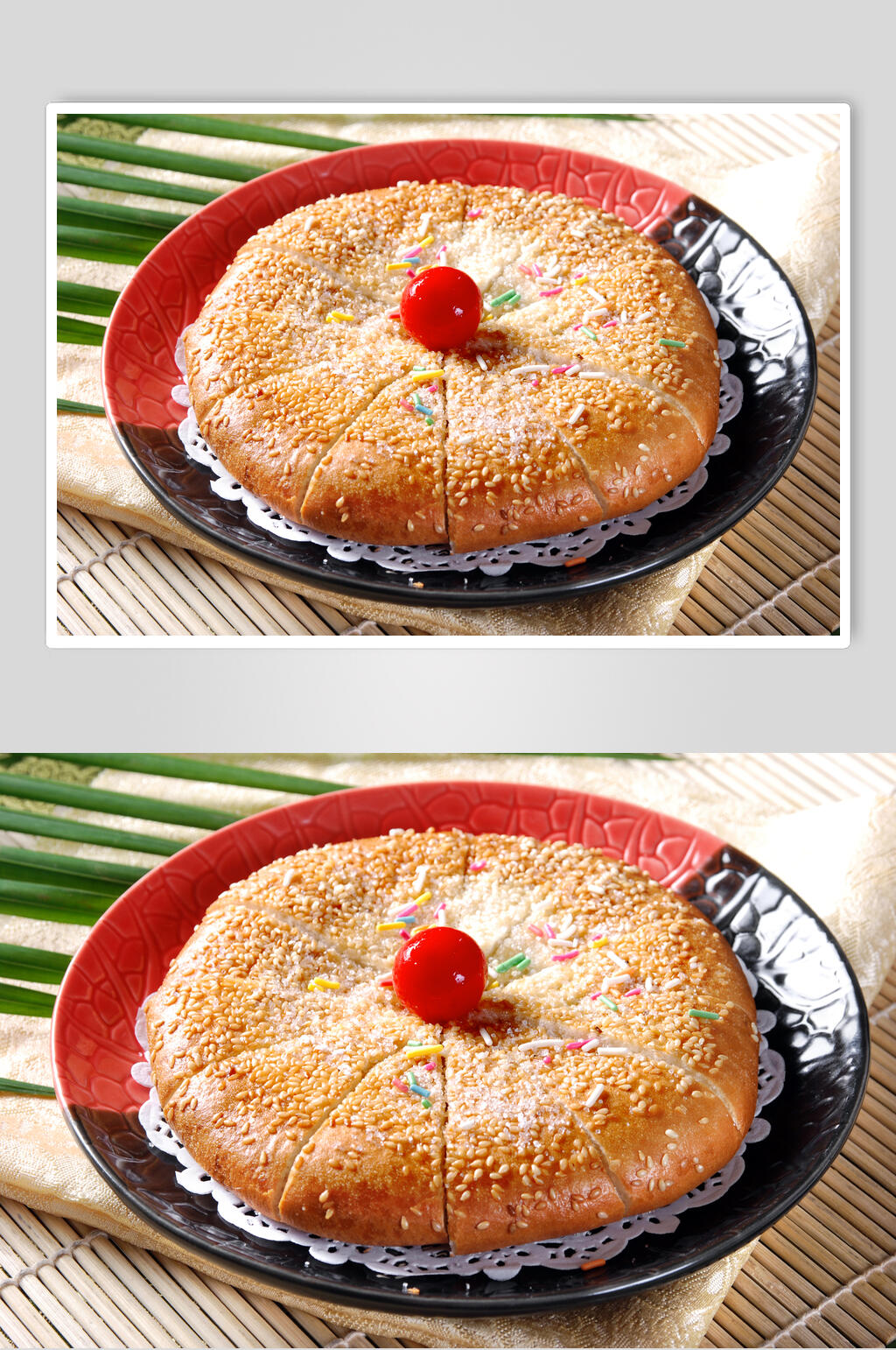 黄金饼美食高清图片素材