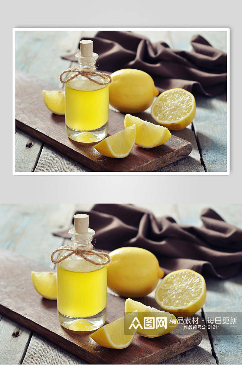 柠檬饮料冷饮图片素材