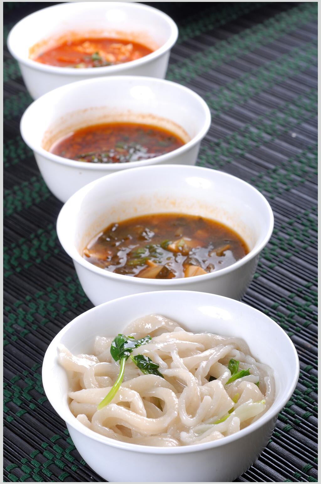 面食转盘剔尖美食图片素材
