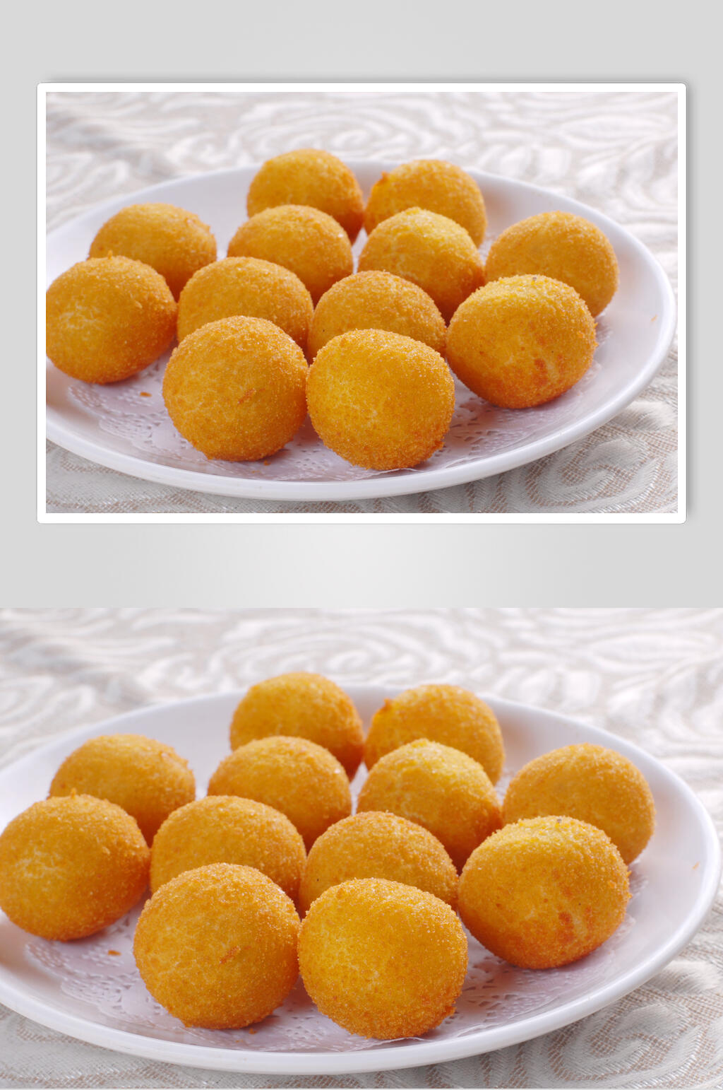小吃香芋地瓜丸食物图片素材