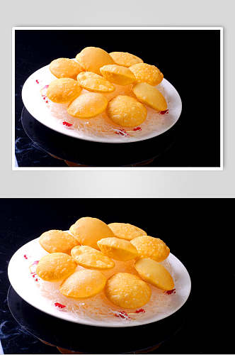 小吃空心玉米酥摄影图片