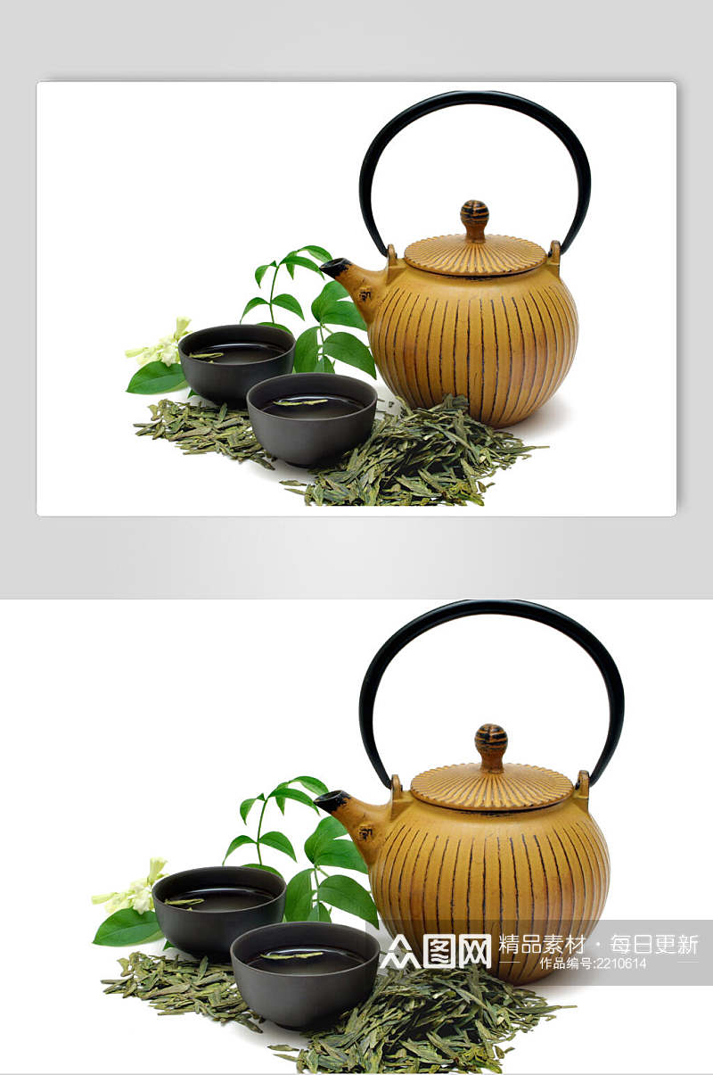 绿茶茶饮饮品摄影图片素材