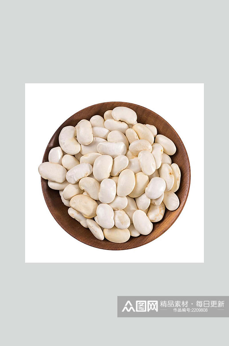 土特产白玉豆食品摄影图片素材