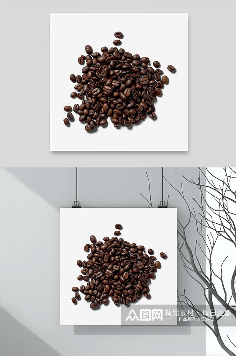 咖啡豆咖啡素材素材