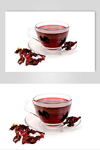 玫瑰花茶茶饮饮品摄影图片