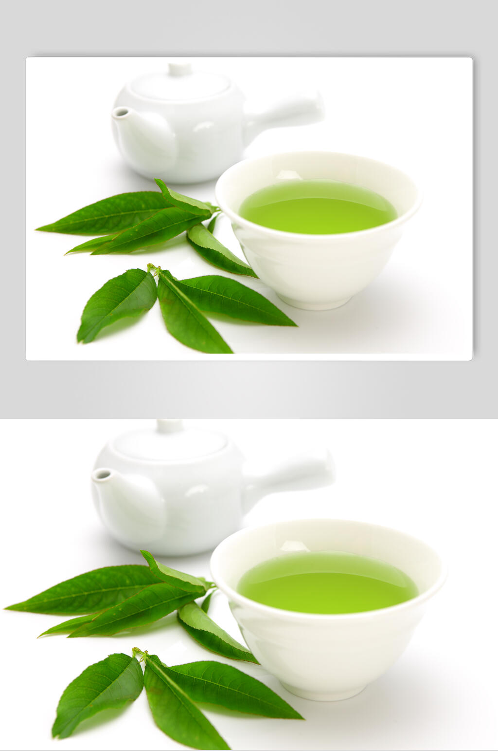 美味绿茶茶饮饮品高清图片素材