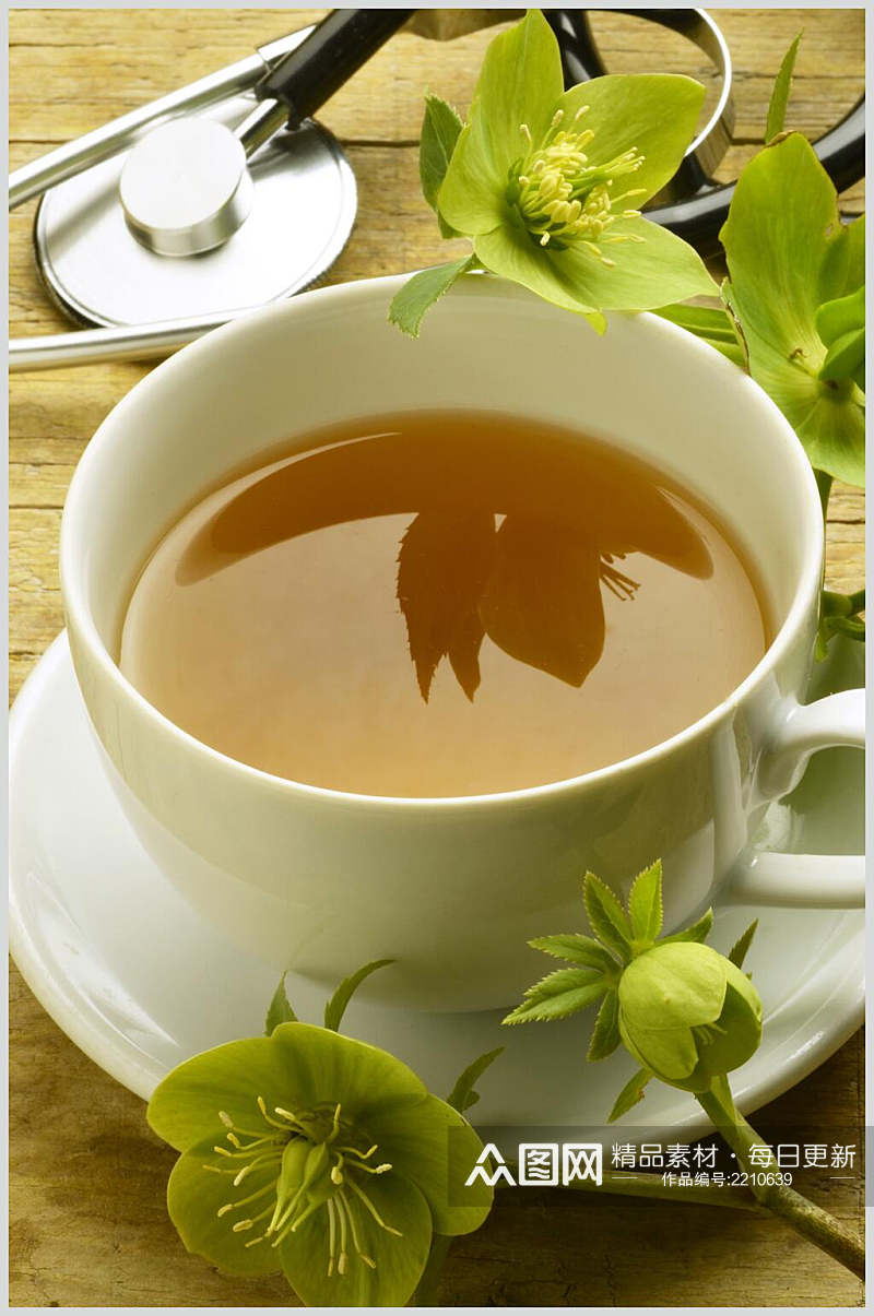 清新茶饮饮品摄影图片素材