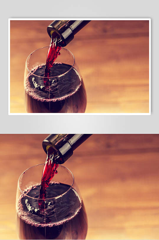 新鲜美味红酒葡萄酒高清图片