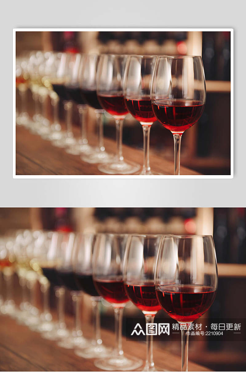 酒吧红酒葡萄酒摄影图片素材