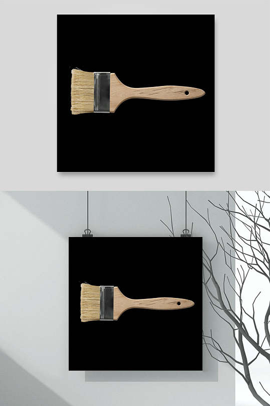 刷子绘画工具素材-众图网