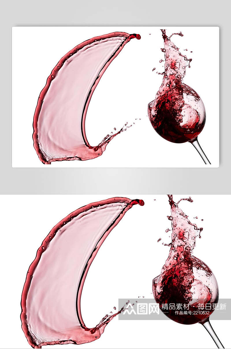 创意红酒葡萄酒美食图片素材