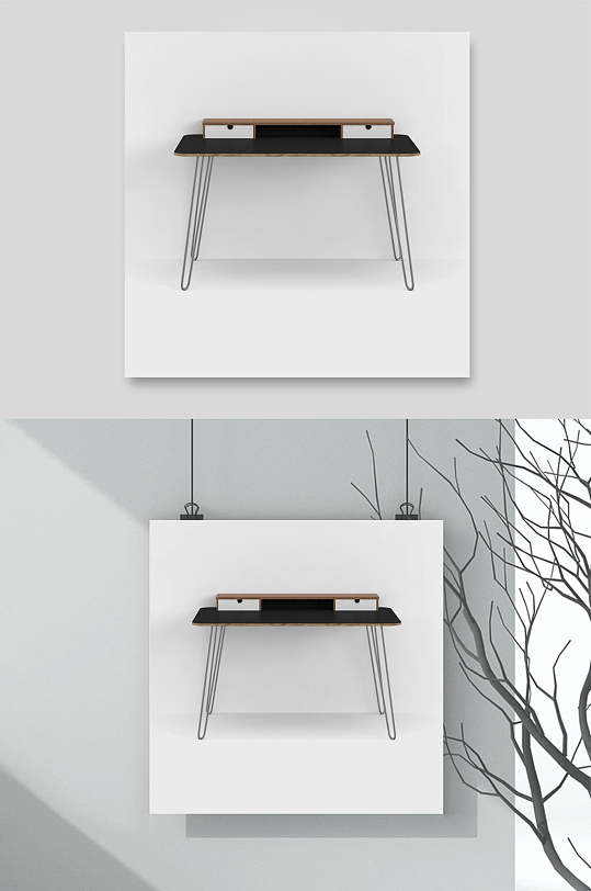 桌子设计元素素材