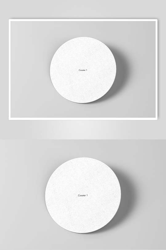 高档大气茶水杯垫样机