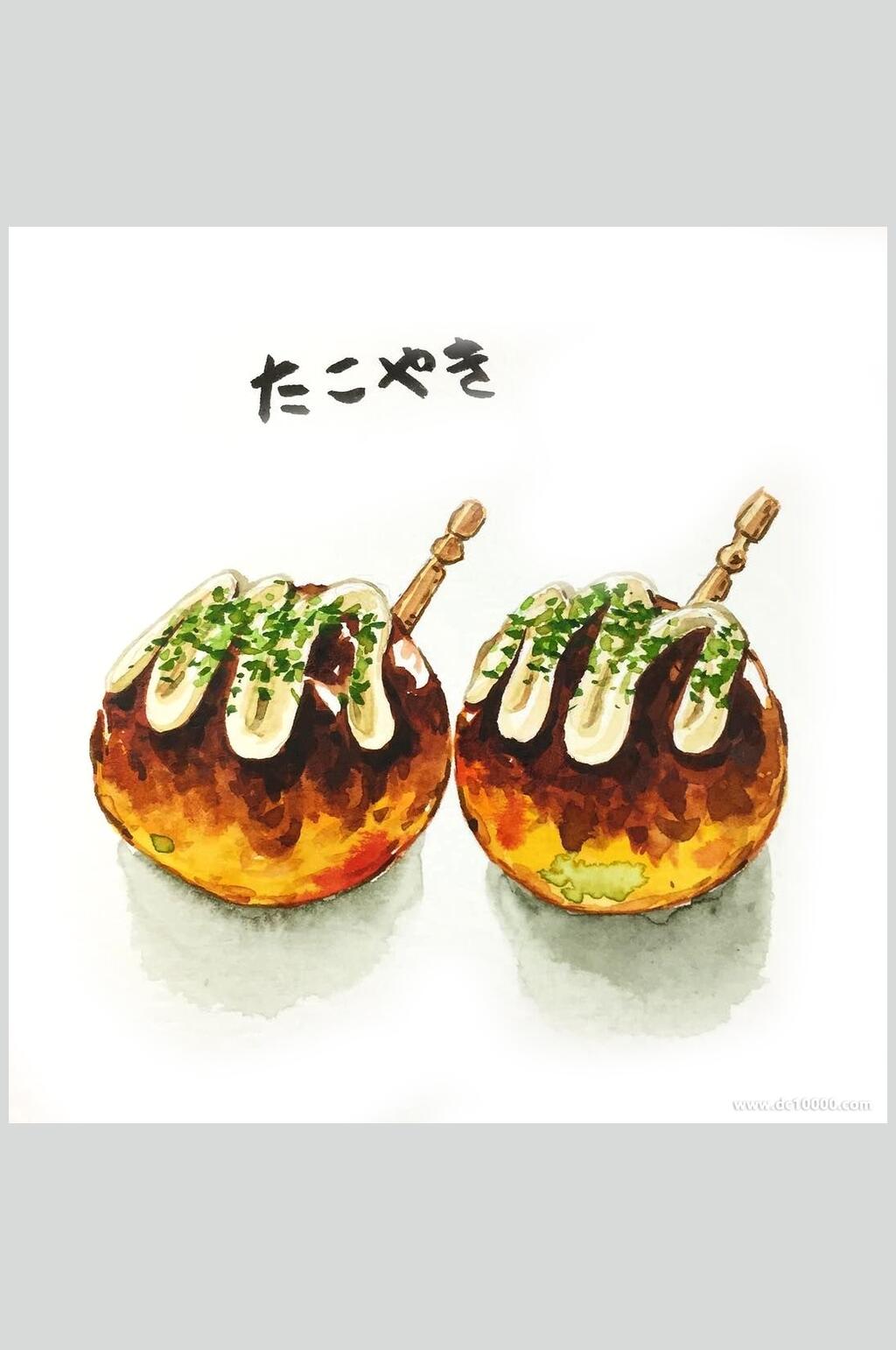 日式料理美食甜品摄影图片素材