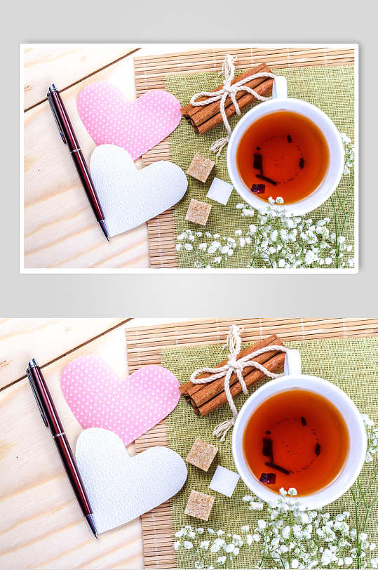 爱心下午茶咖啡海报食品图片立即下载香浓美味下午茶爱心咖啡海报食品