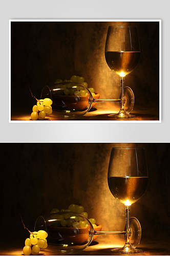 黑金葡萄酒餐饮摄影图片