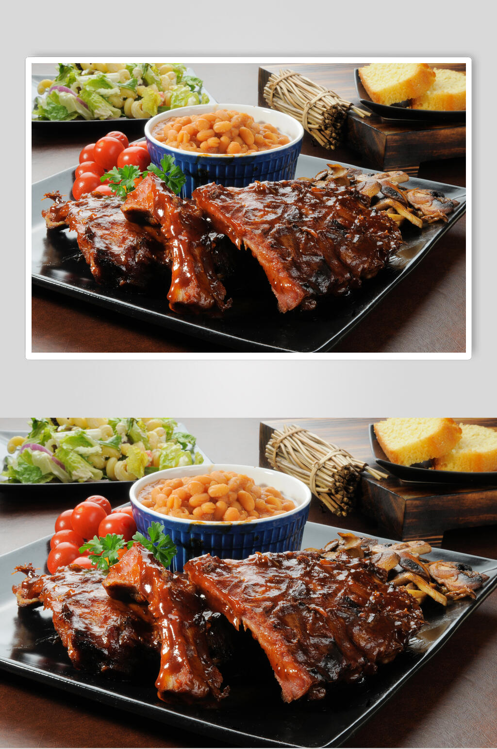 鲜香美味肉类烤肉牛排图片素材