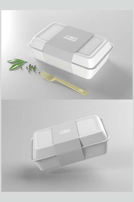 创意外卖餐盒包装样机