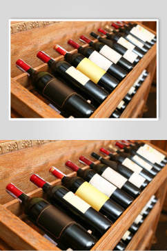 酒窖葡萄酒高清图片