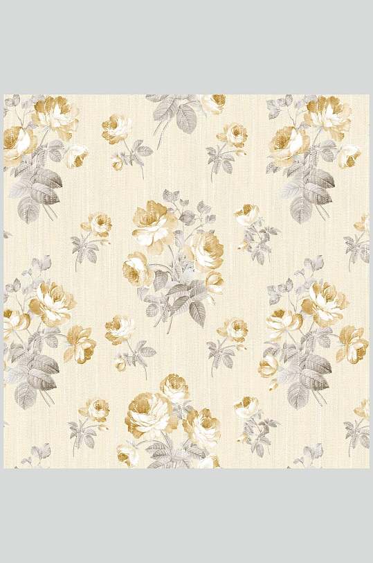 欧式法式田园花卉背景图片