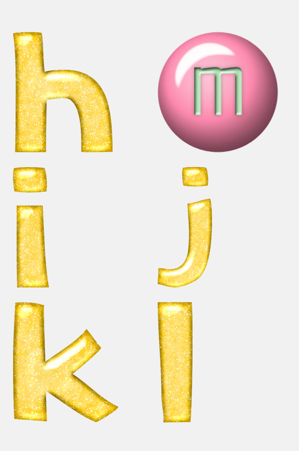 大气数字字母免抠元素素材