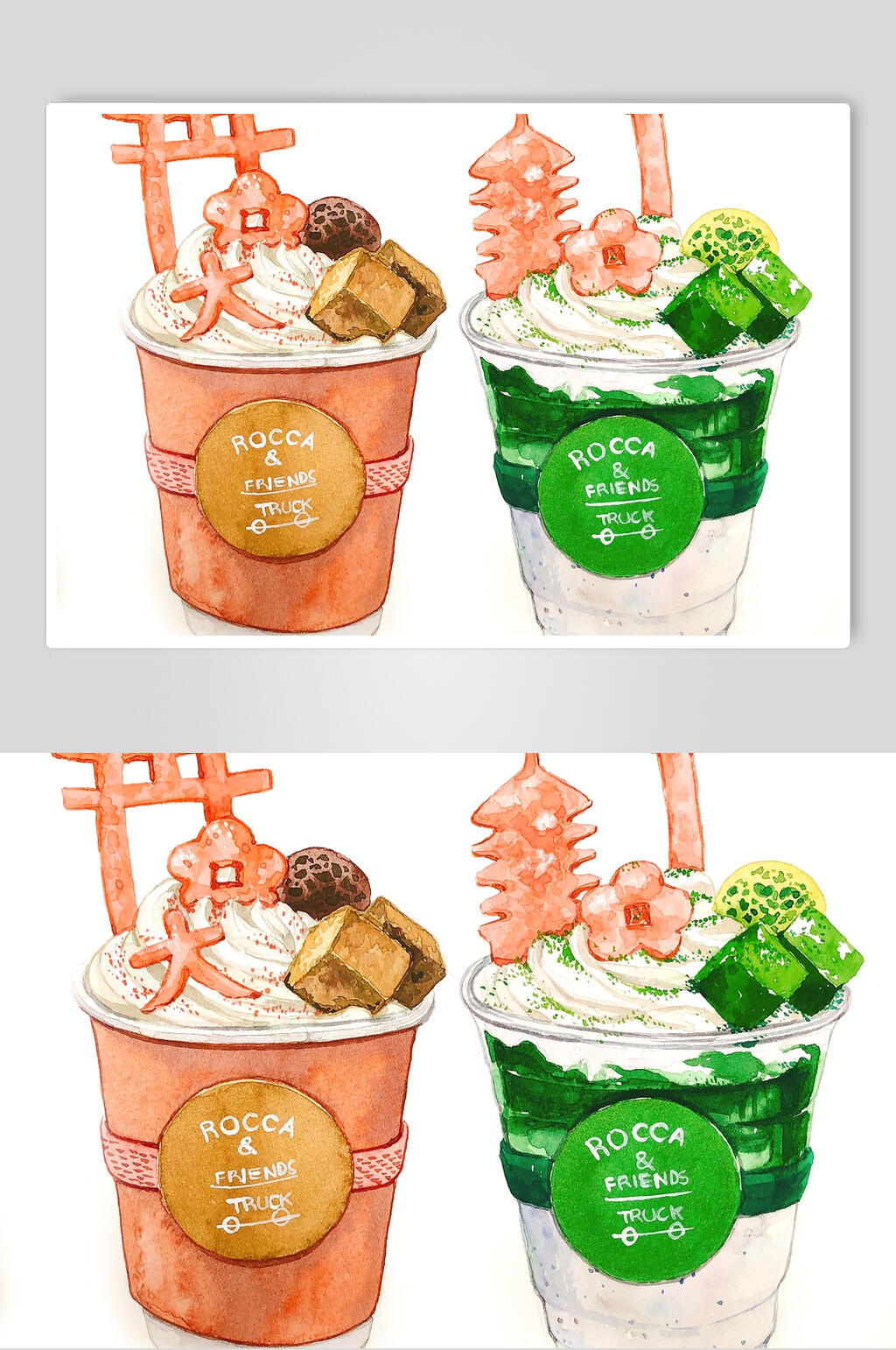 冷饮美食甜品图片素材
