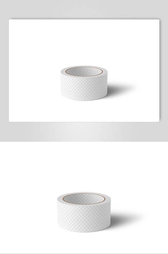 高档大气透明胶胶带胶布样机