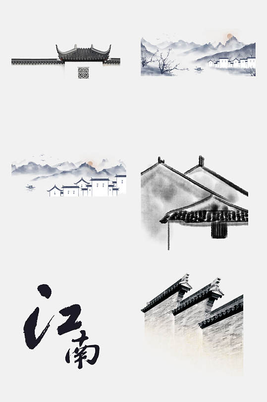 徽派徽派古镇图片-徽派徽派古镇素材下载-众图网