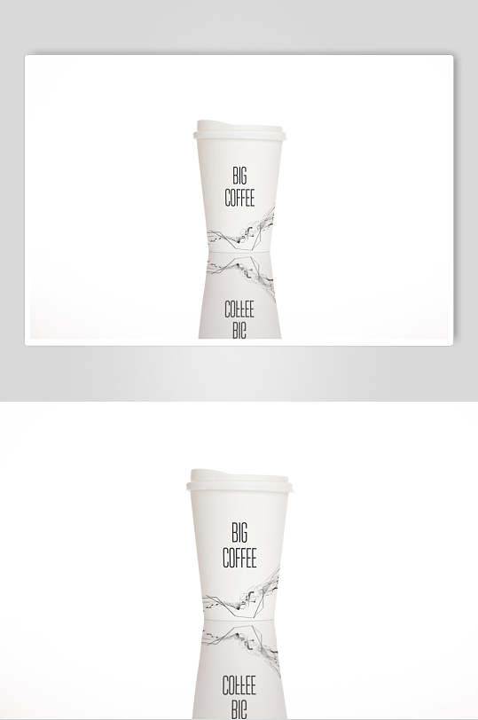 咖啡品牌整套VI样机效果图